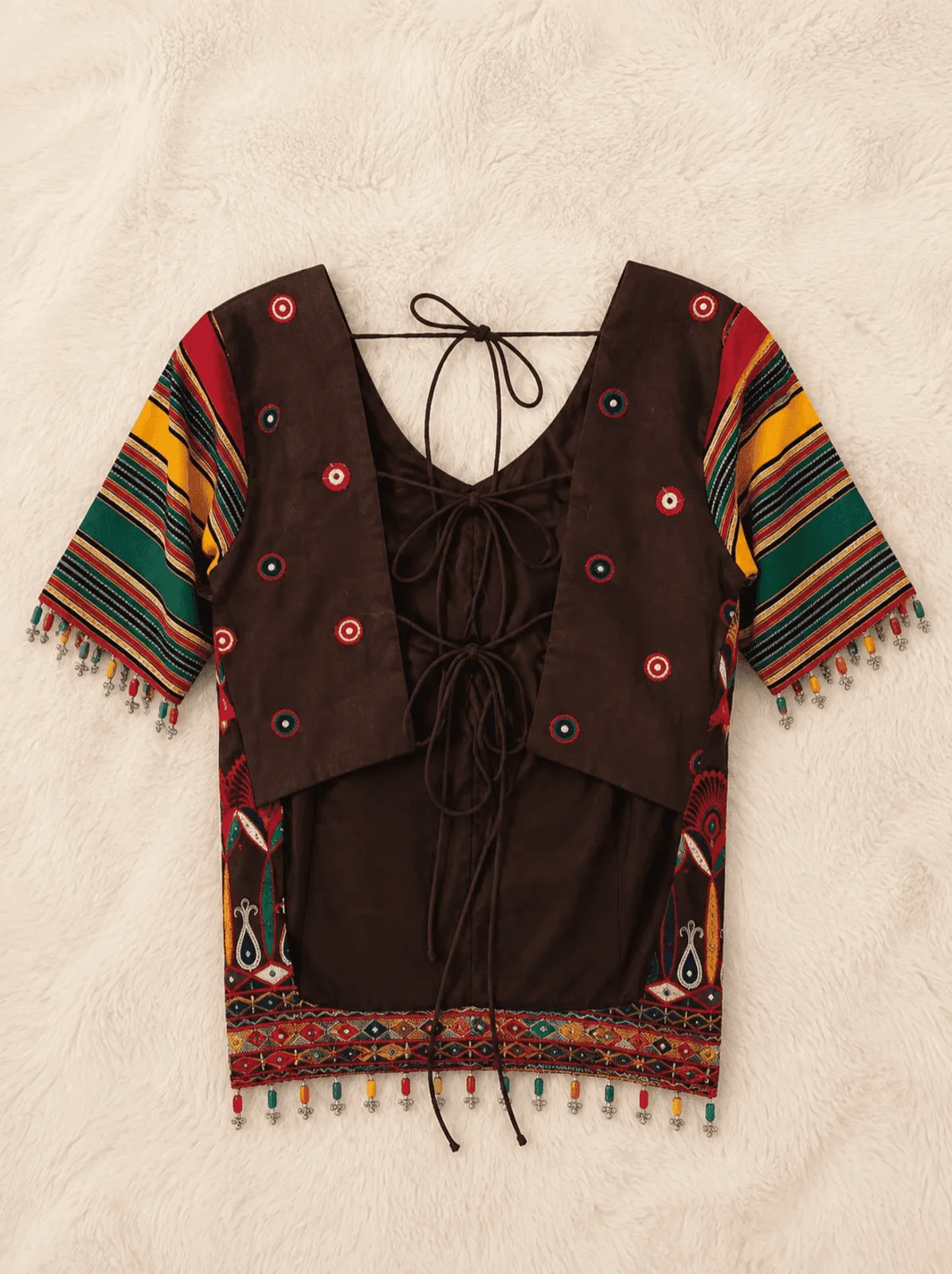 Gaji Silk Long Blouse