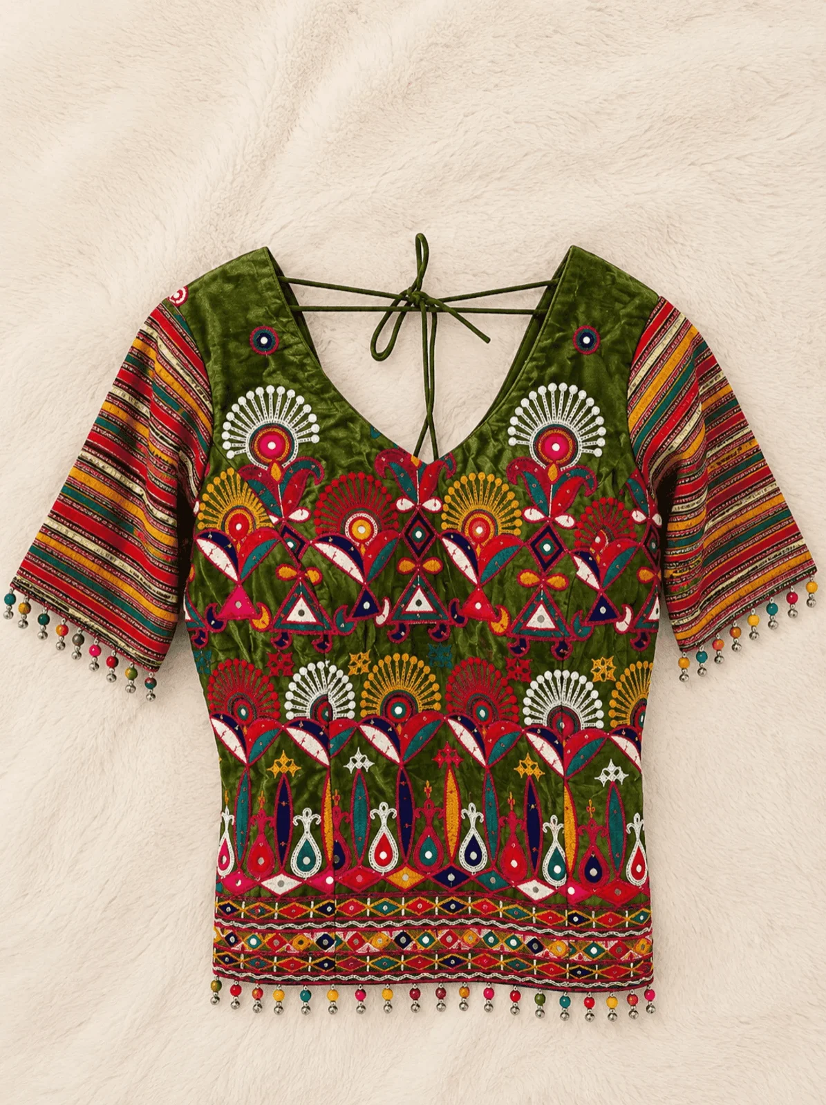 Gaji Silk Long Blouse
