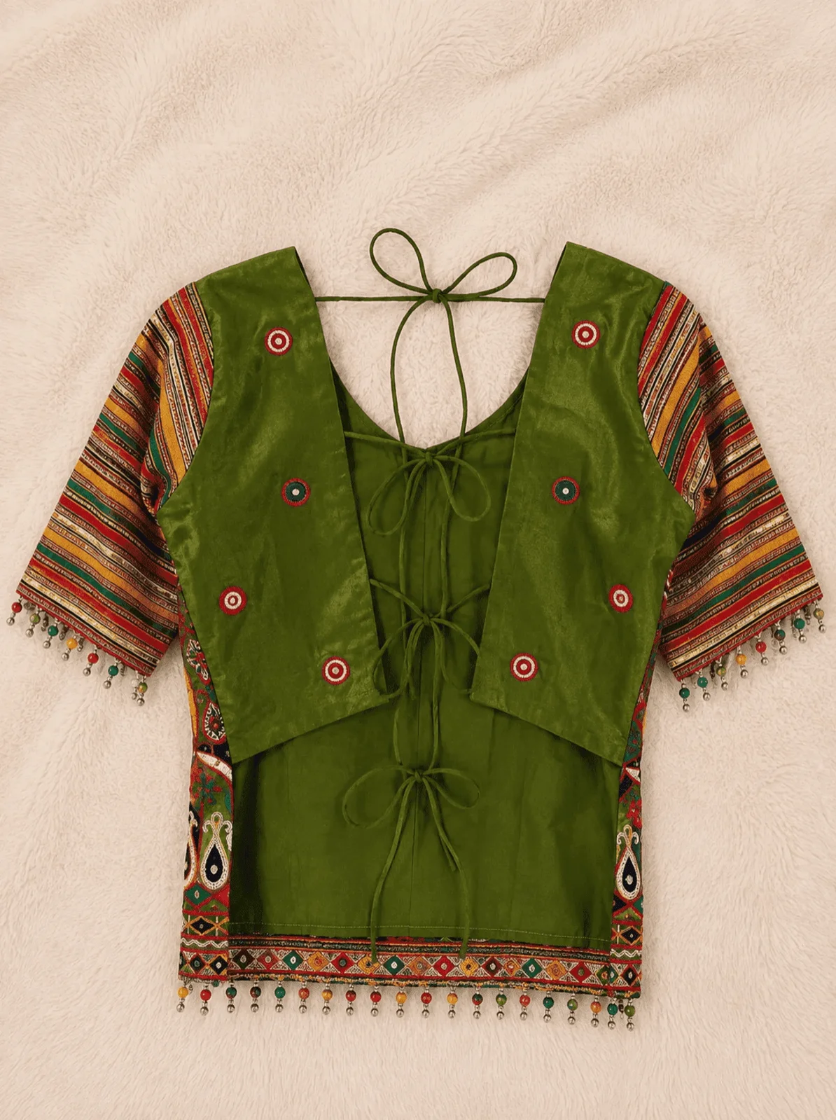 Gaji Silk Long Blouse