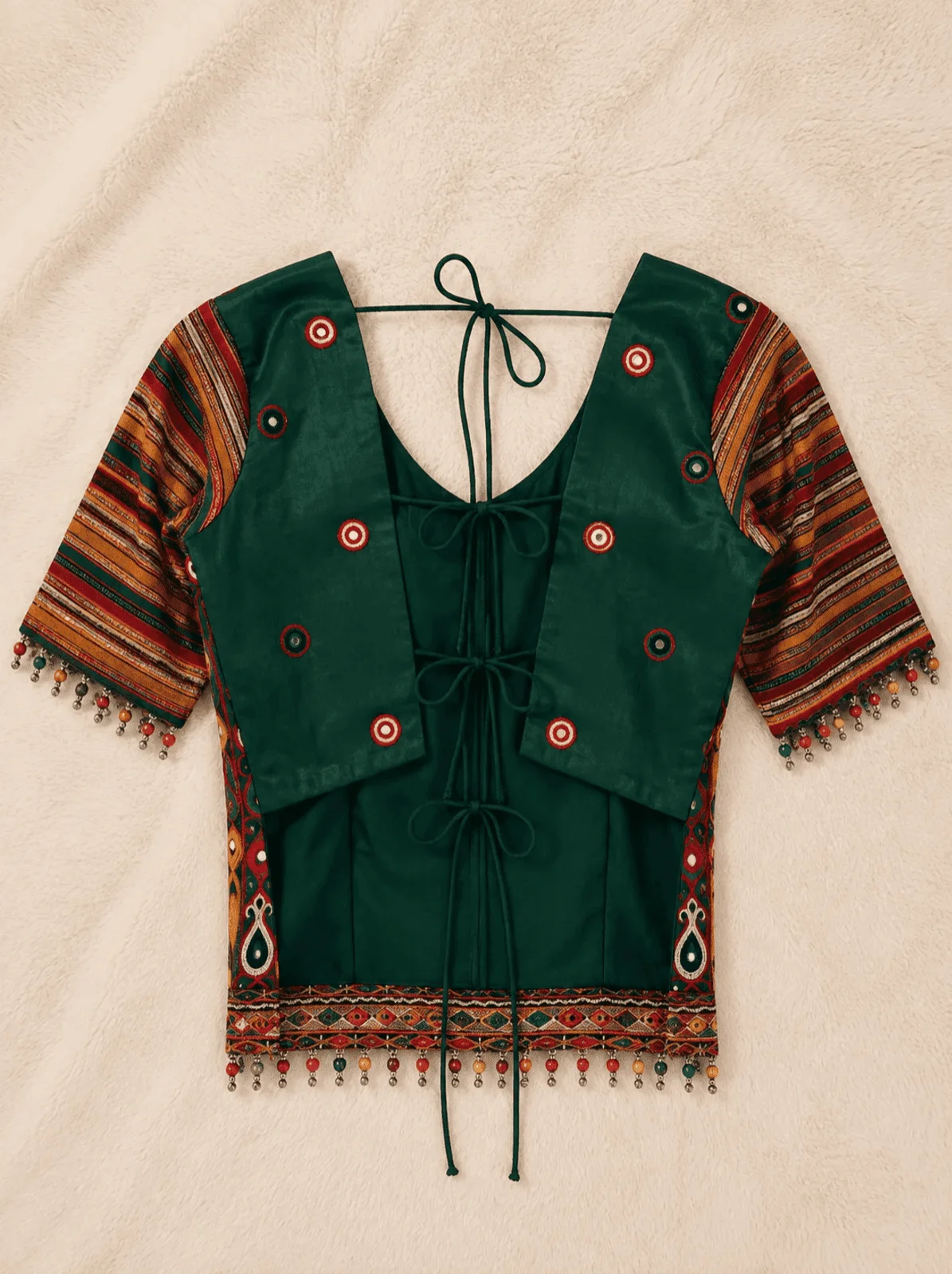 Gaji Silk Long Blouse