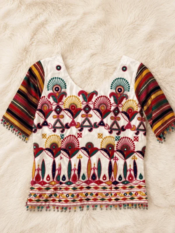 Gaji Silk Long Blouse